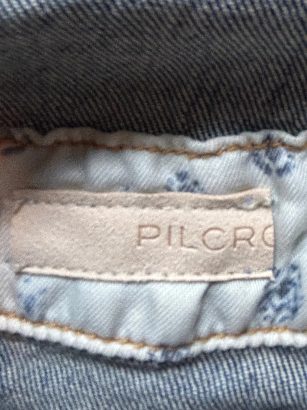 Pilcro Distressed Denim Overalls Straight Leg Carpenter Utility 27 - Picture 8 of 10